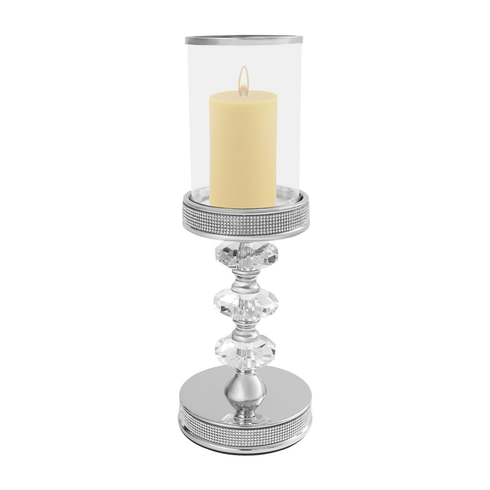 Candle Holder, Crystal Candlesticks Holder, Tabletop Candle Holder