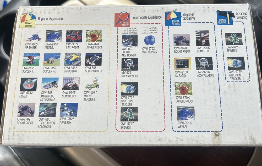 ROBOTIKITS Binary Player Robot OWI-9875 New