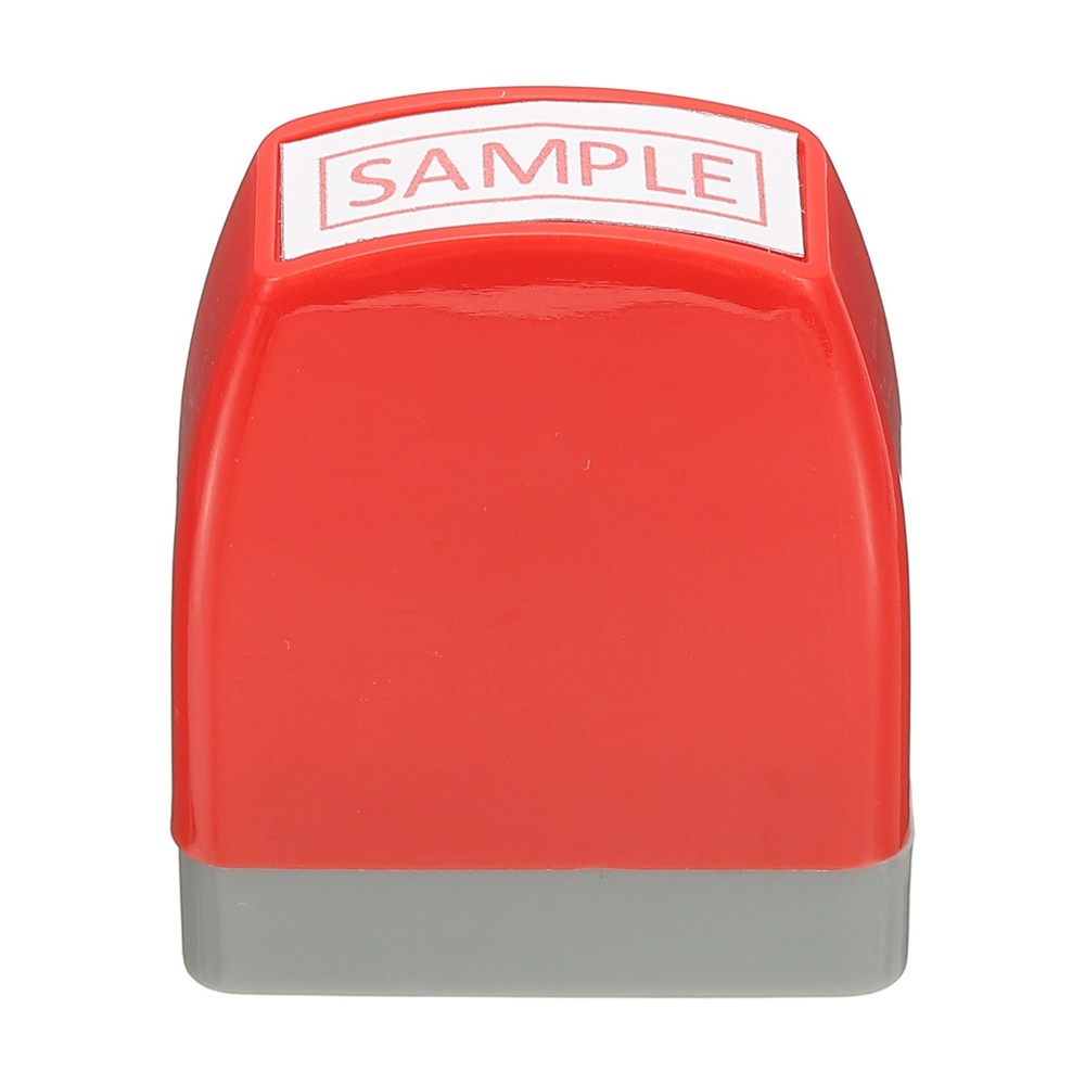 Sample Notice Stamp, Office Stamp Pre Inked Stamp, Red