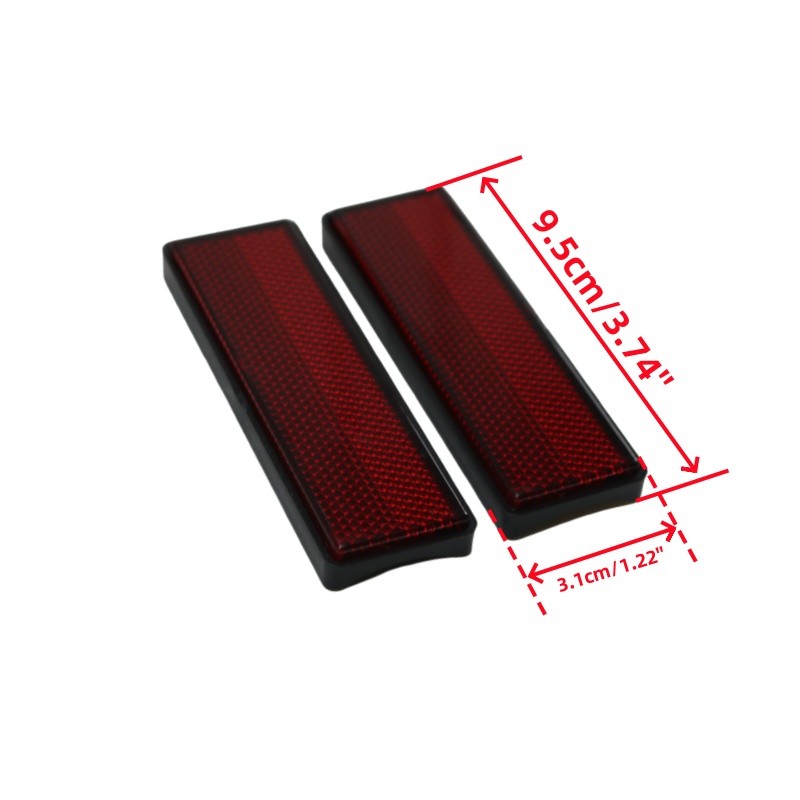 Motorcycle Front Fork Leg Reflector Covers Warning Stickersfor Ducati 600 696