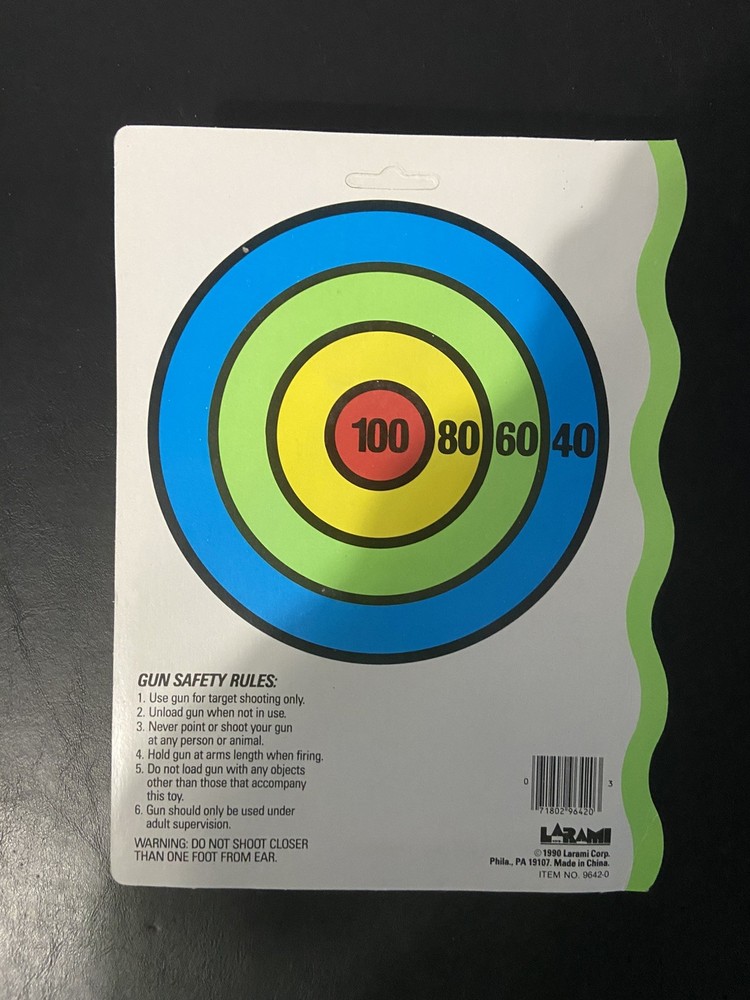 1990 LARAMI Sharp Shooter Avenger Soft Bullet Blaster