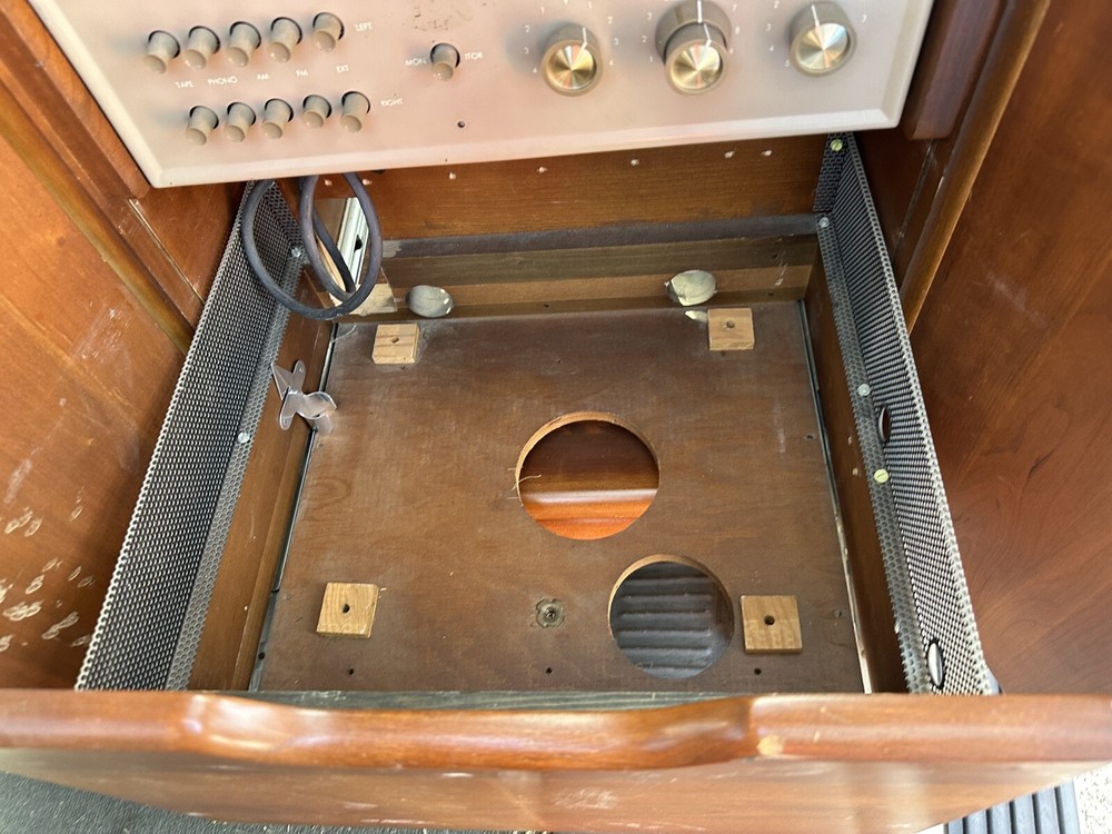 1958 Ampex Stereo Console Tube Amp Preamp Amplifier