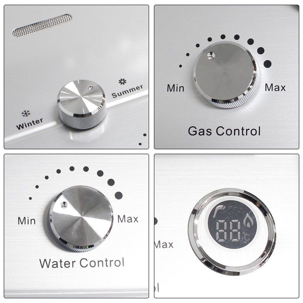 18L 36KW 5GPM LPG Propane Gas Hot Water Heater Tankless On-Demand Instant Boiler