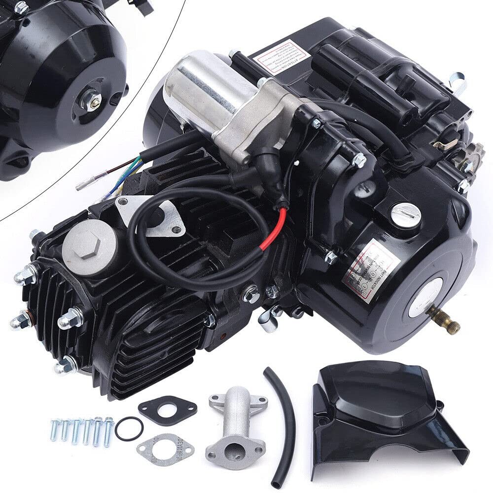 110cc 4-Stroke ATV Engine Motor Kit w Reverse Electric Start Air Cooling