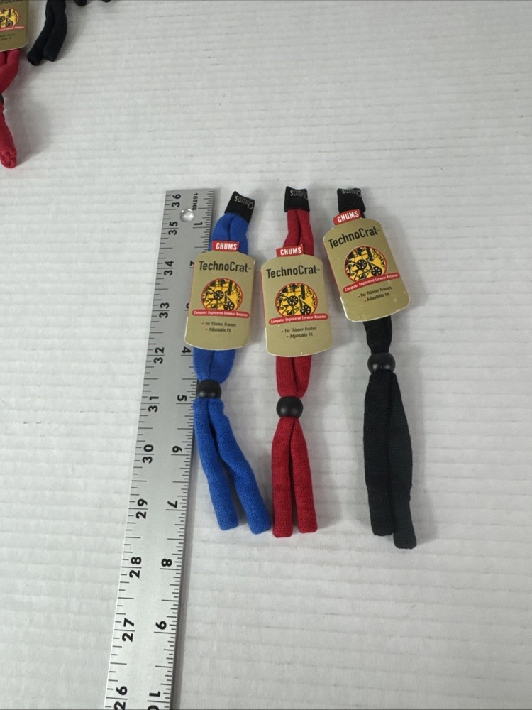 Chums Unisex Technocrat Computer Engineered Eyewear Cotton Retainer Cord 3 Pack