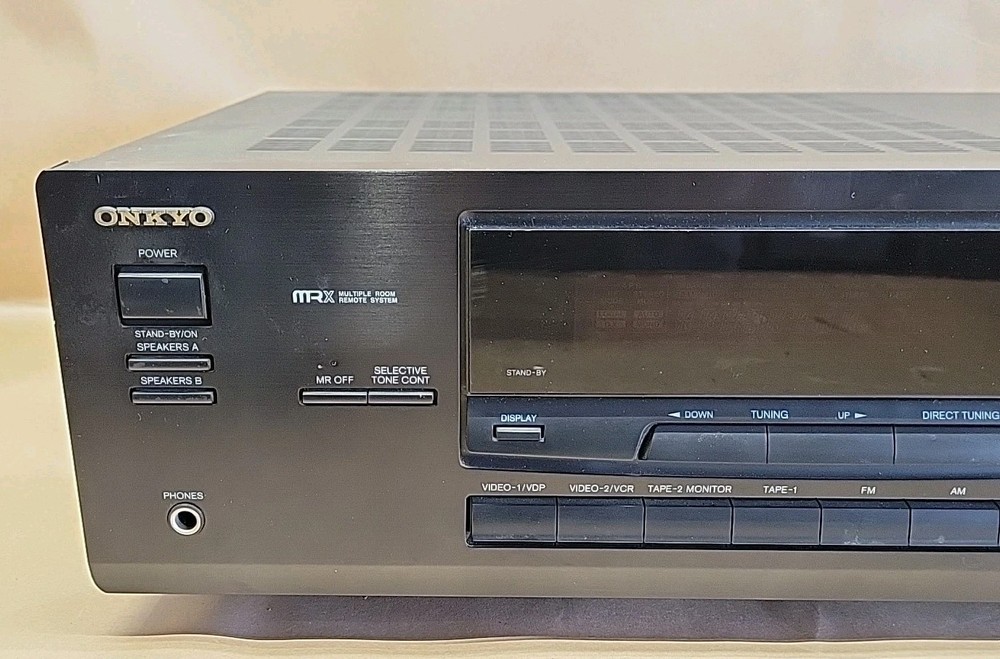 Onkyo TX-8511 Stereo Audio Video Controller Receiver No Remote - Tested Working!