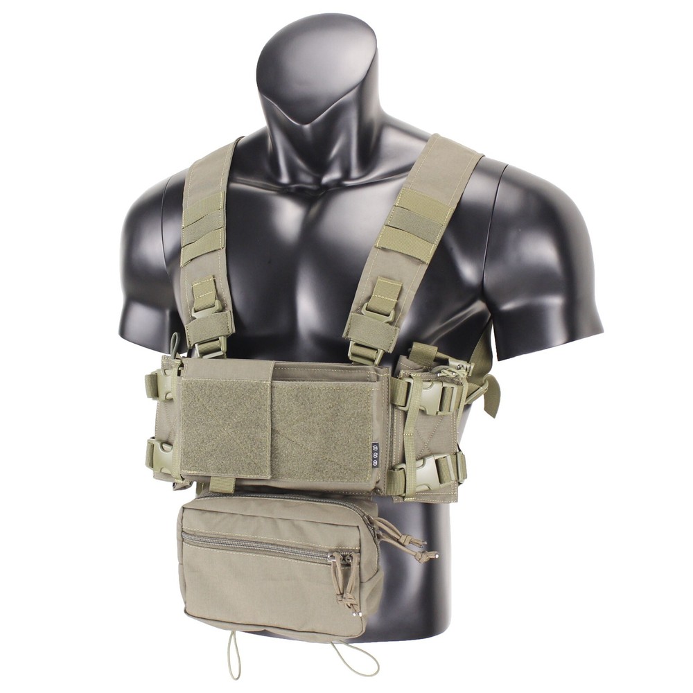 Elytra System MK Style Chest Rig Bag with Dangler Pouch