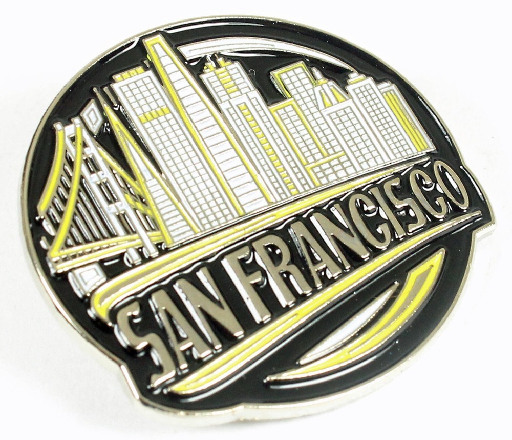 San Francisco Skyline Pin