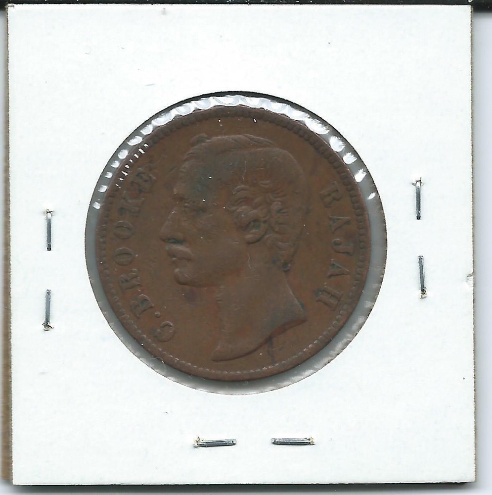 Sarawak 1870 1 Cent