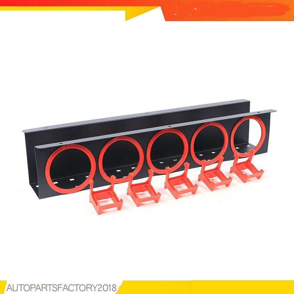 New Spray Bottle Storage Rack Car Detailing Tools Organizer Holder Wall-mounted