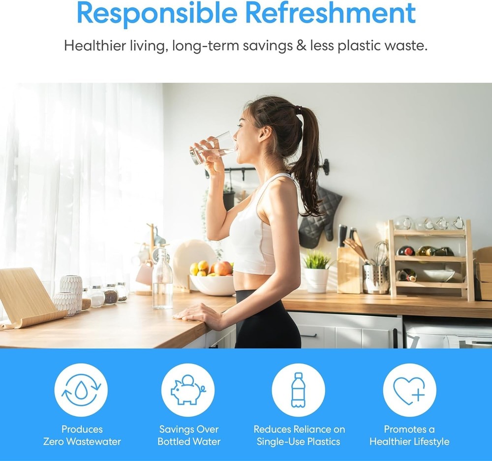 Bottom Loading Water Cooler Dispenser for 5 Gallon Bottles - 3 Temperatures w...