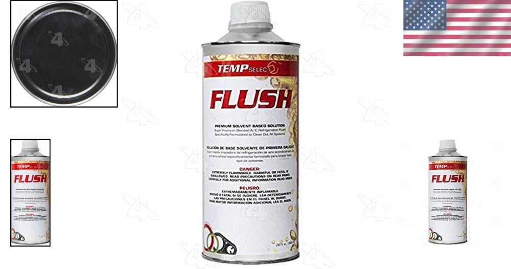 Super Flush Cleaning Solution, 32 Oz – Machined Exterior for Durable Performance