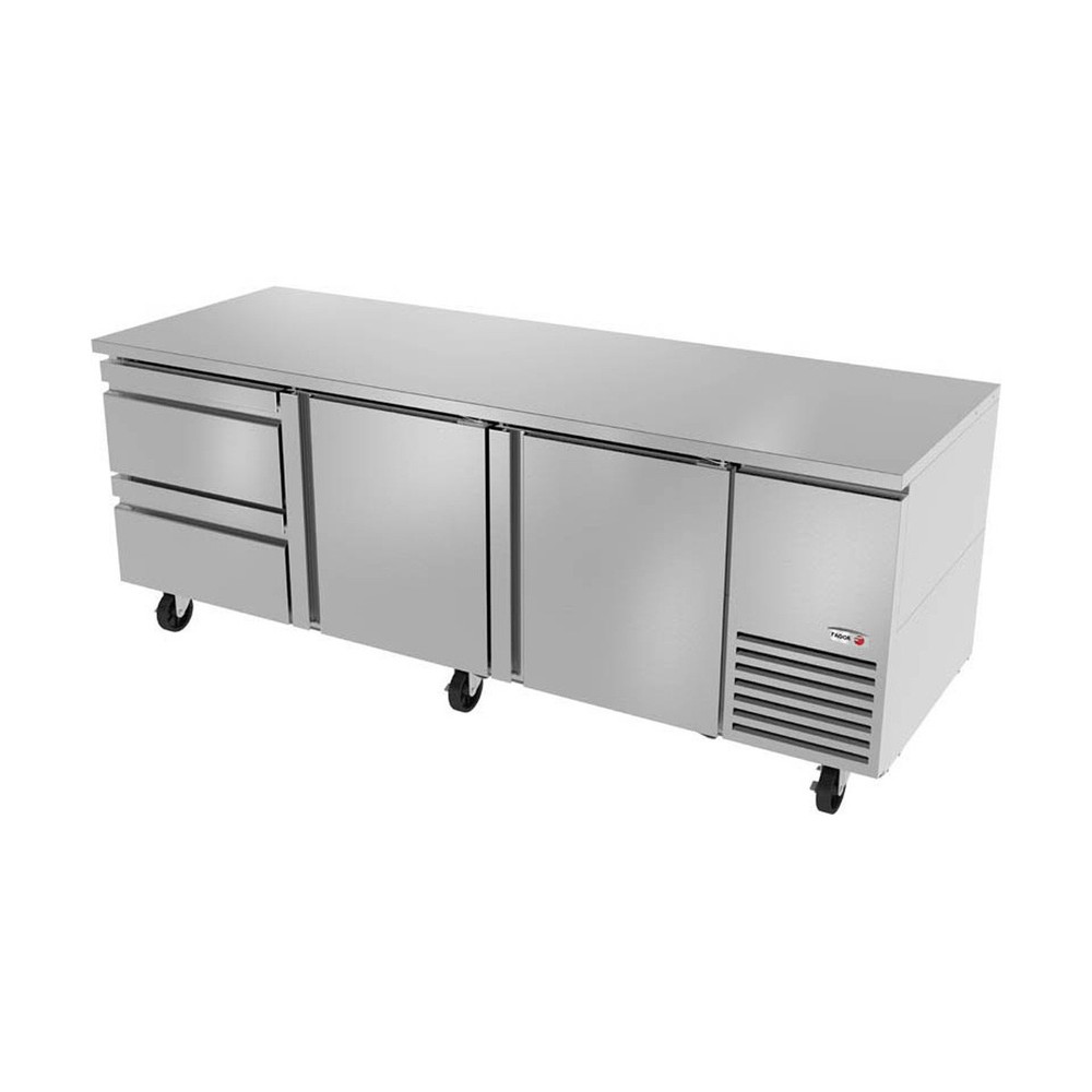 Fagor Refrigeration SUR-93-D2 93" Undercounter Refrigerator w/ 2 Doors & 2 Dr...