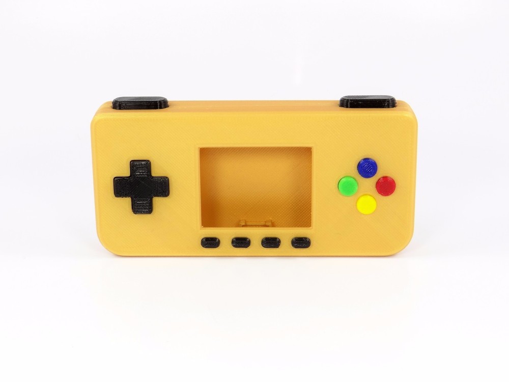 PiGRRL Zero GOLD Game Boy Case Buttons Screws Washers Raspberry Pi Zero Gameboy