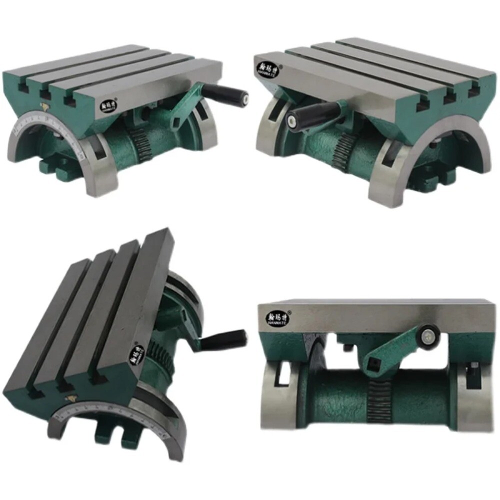 7-inch Multi-Purpose Compact Drilling and Milling Machine Stand Table Slide