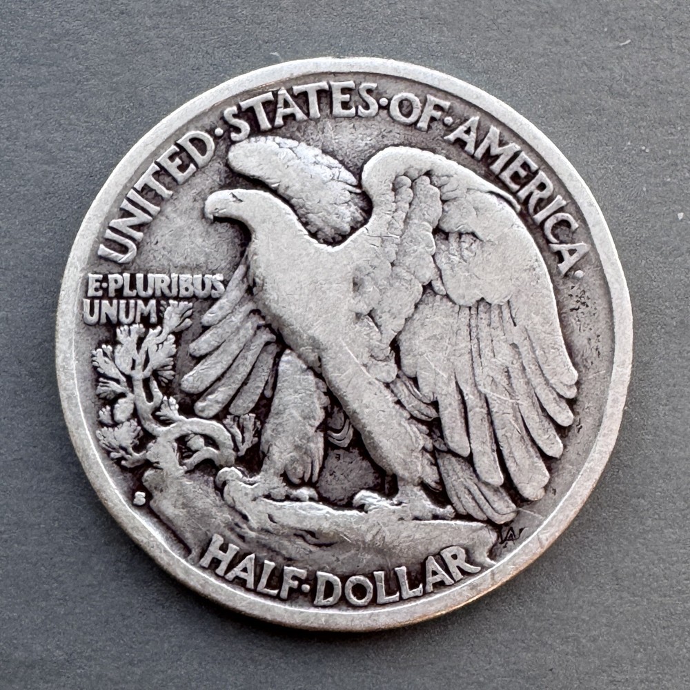 1934-S Walking Liberty Half Dollar, Great Condition