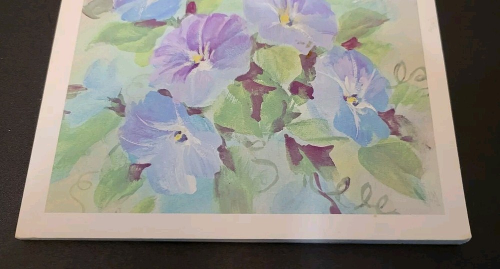 Vintage County Sunshine Writing Tablet Notepad Flowers Decorative