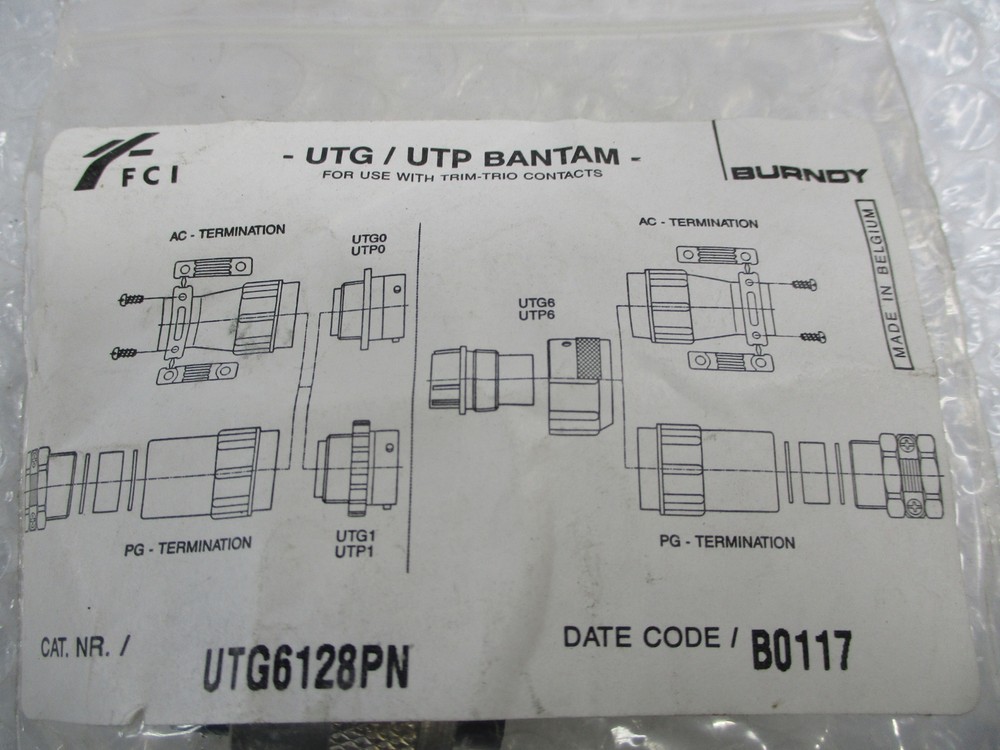 FCI UTG6128PN CONNETCOR NSMP