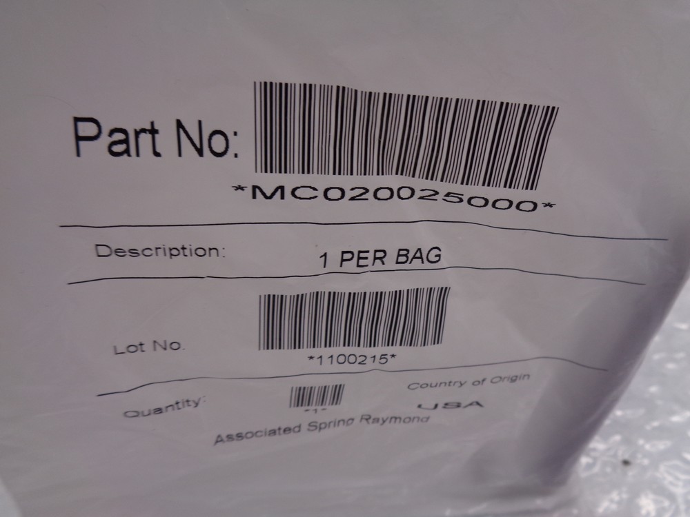 SPRING RAYMOND MC020025000 SPRING NSMP