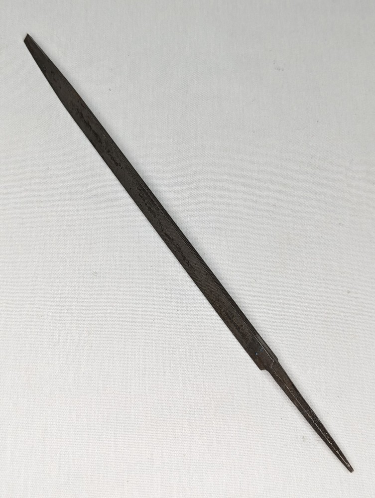 Lot of 2 Triangular Files - Arcade Brand and Unbranded