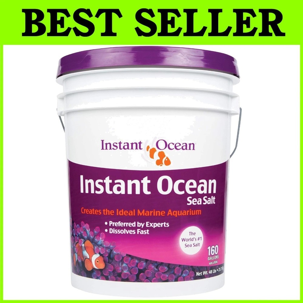 Reef Aquarium Sea Salt, Nitrate & Phosphate-Free=**