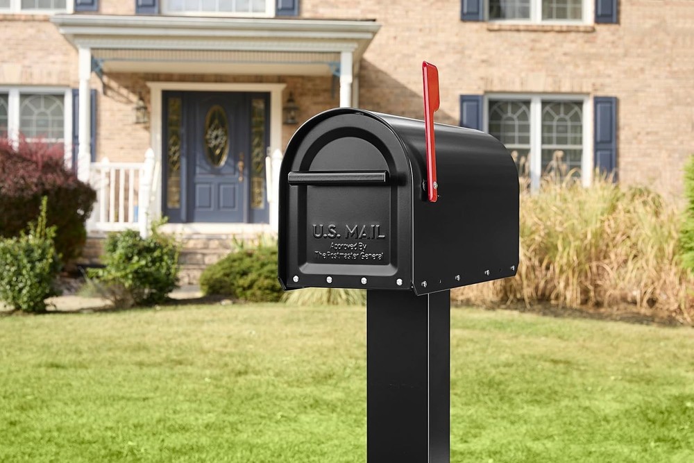 MAILBOXES 5560B-R-10 Architectural Mailboxes Sequoia Post Mount Mailbox