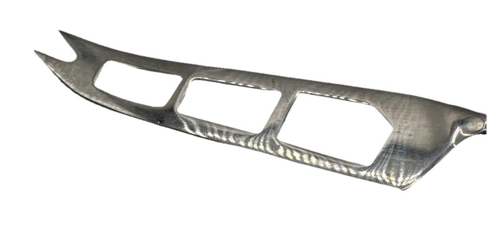 Cheese Knife - Stacked Stone Handle Natural River Rock