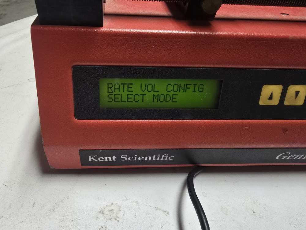 Kent Scientific Genie Plus Syringe Pump Working.