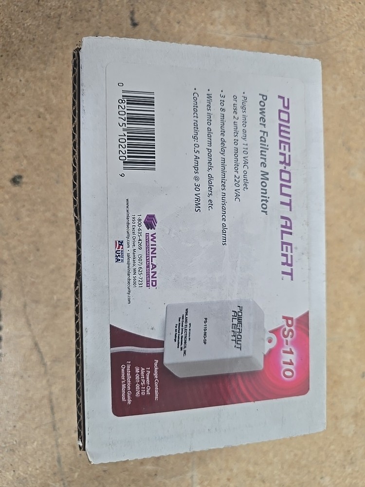 Winland Power-Out Alert PS-110