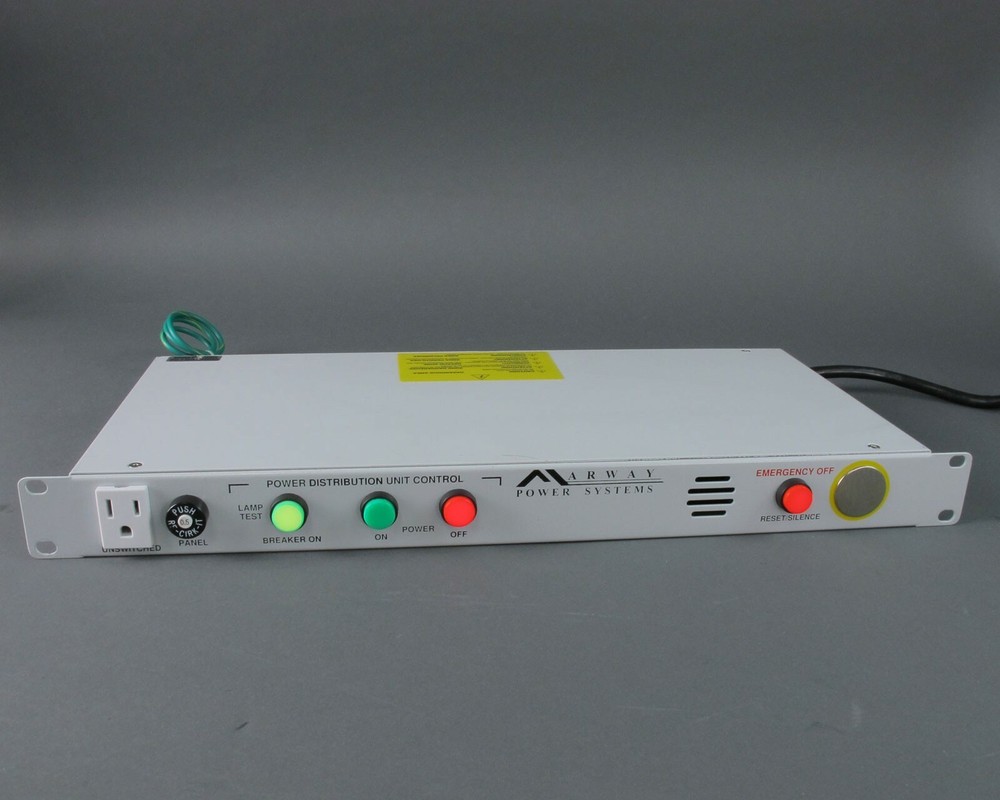 Marway Power Systems UCP 3500-001 Universal Control Panel Power Distribution