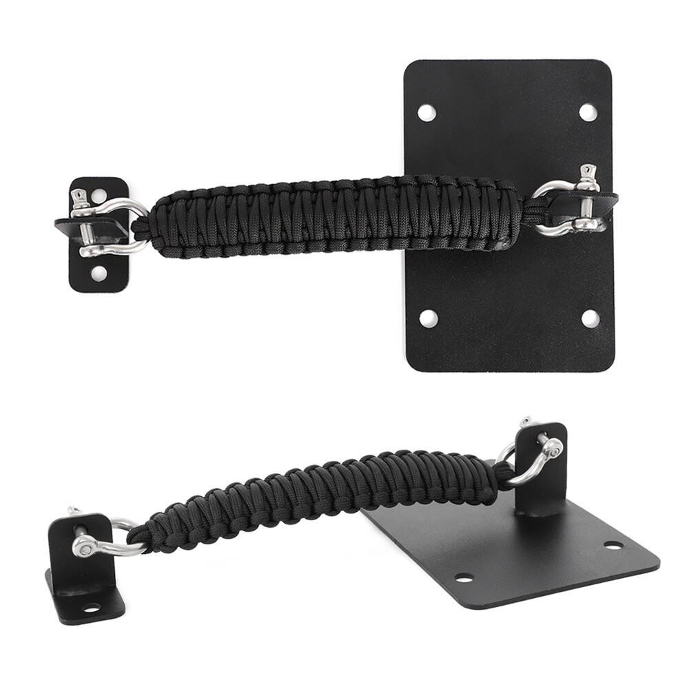 Tailgate Check For Jeep Wrangler JK / JKU 2011-2018 Replaceable Braid Strap
