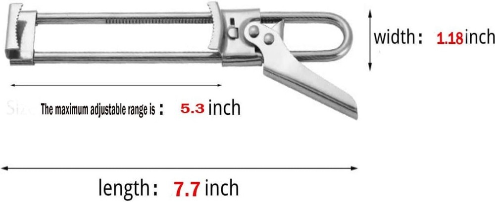 Multifunctional Manual Can Opener - Effortless Grip & Versatile Size Adjustments