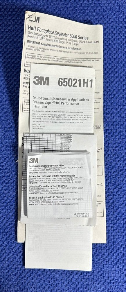 3M Half Facepiece Respirator 6000 Series