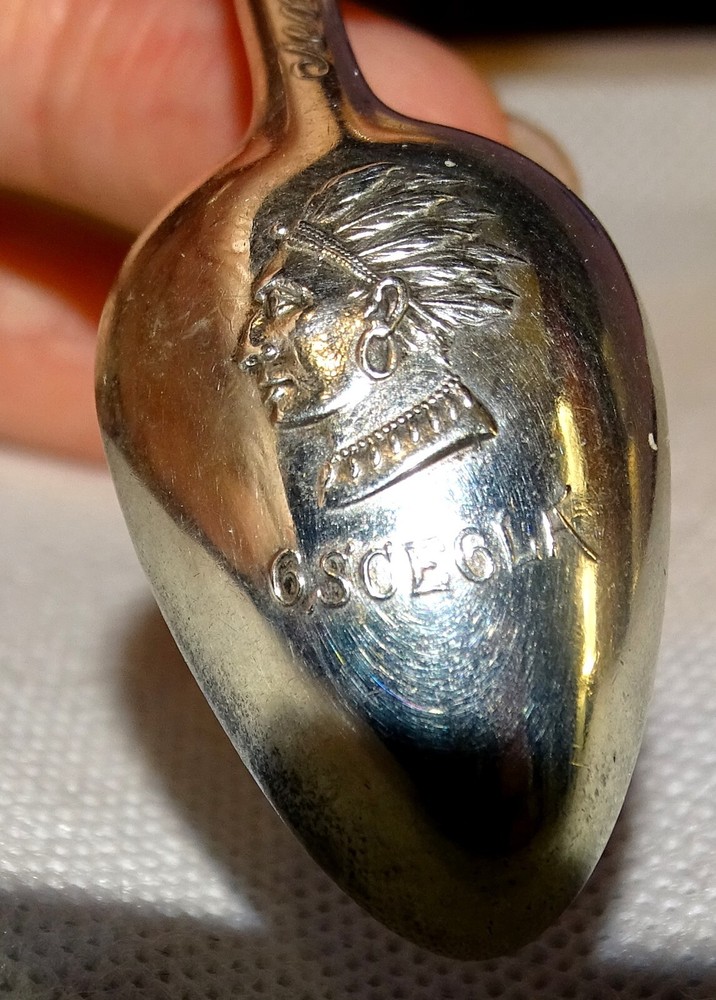 Key Biscayne Miami Florida 4" Sterling Souvenir Spoon