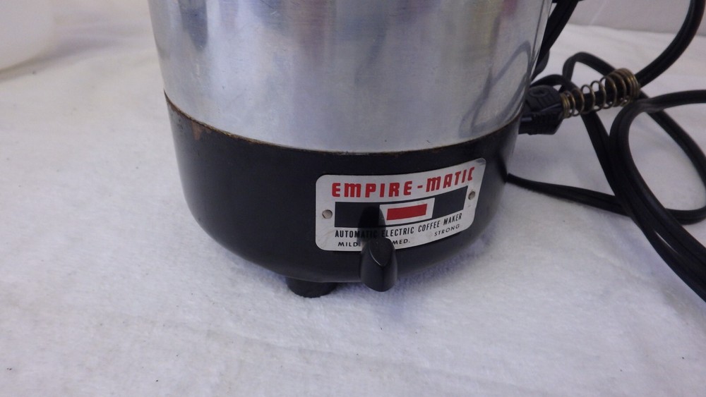 VTG EMPIRE-MATIC AUTOMATIC ELECTRIC COFFEE MAKER 1912 B