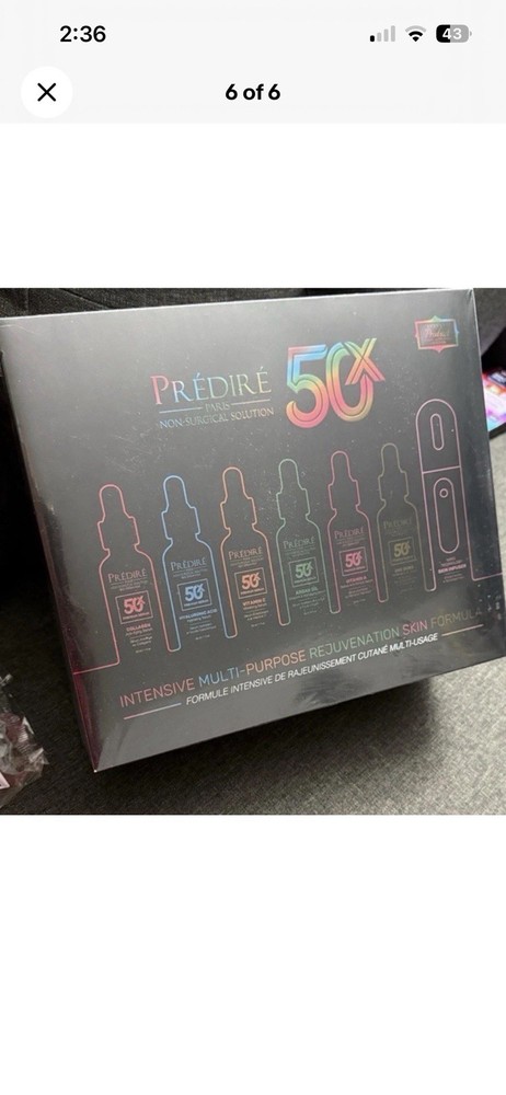 Prédiré Paris 50X Intensive Multi-Purpose Rejuvenation Skin Formula Set