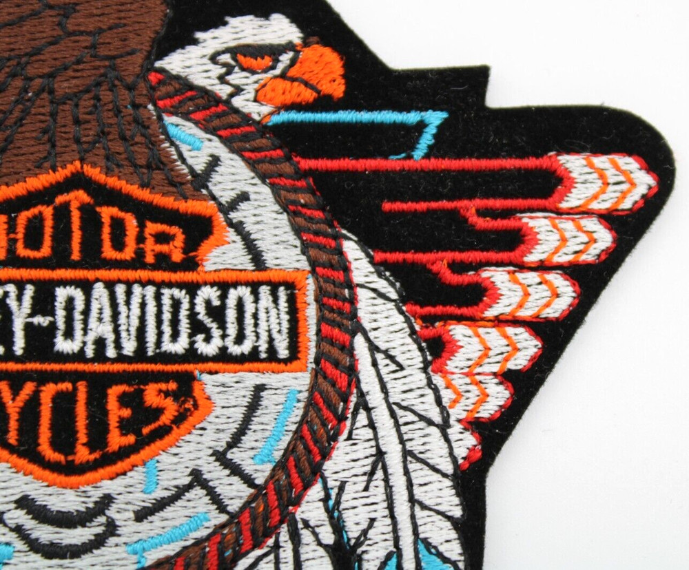HARLEY DAVIDSON Dreamcatcher Motorcycle Jacket Embroidered Patch 5" x 3.75" NEW