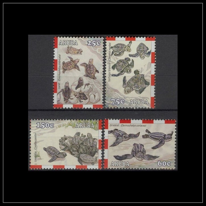 Aruba Issue 2003 (306-309) Turtles