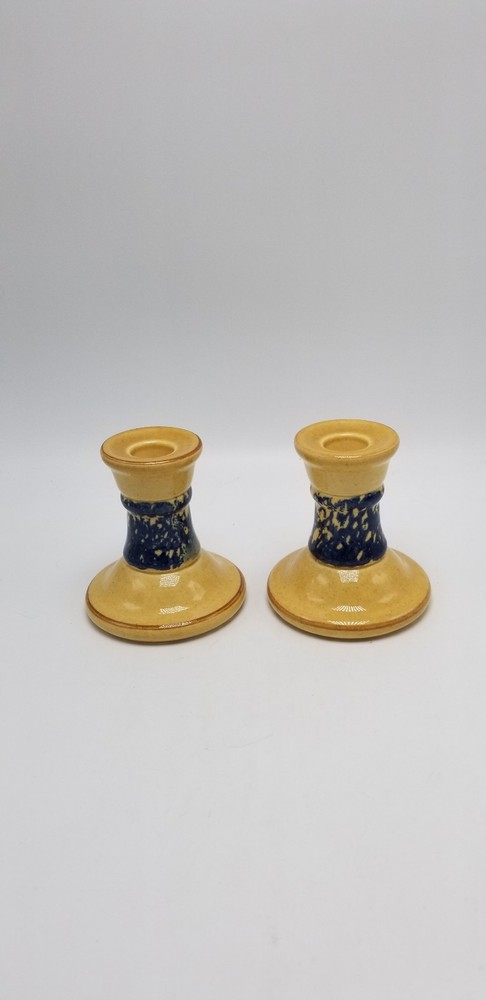 Pfaltzgraff "America" 3 5/8 Inch Candlestick Set