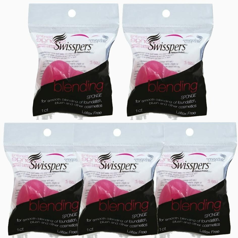 Swisspers Blending Makeup Sponge - 5 PACK