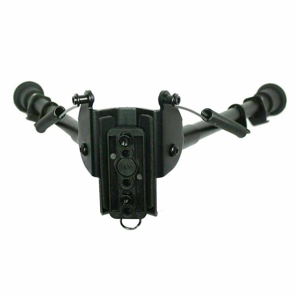9" to 13" Adjustable Spring Return Hunting Rifle Bipod w/ Keymod Stud Adapter