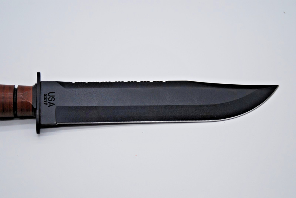 Ka-Bar Big Brother W/ Leather Handle & Sheath