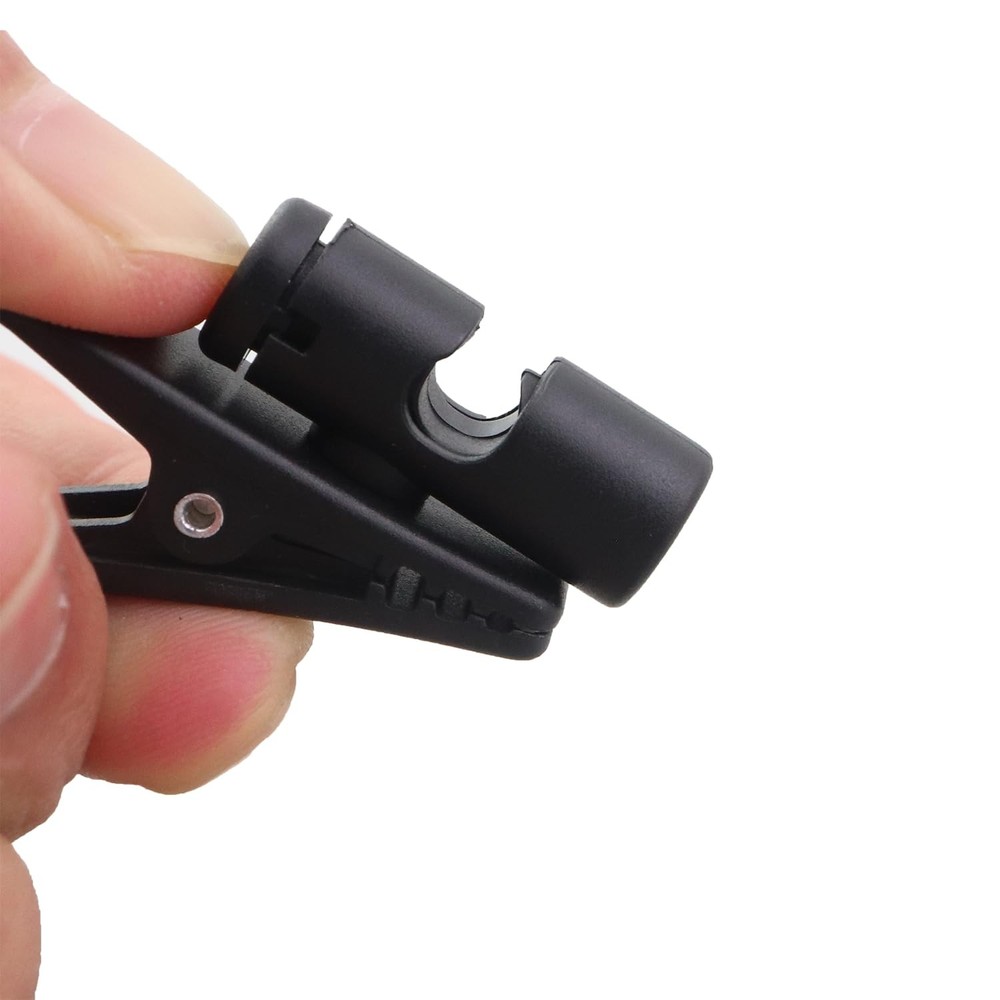 4PCS Rotatable Headphone Cable Clip Large Plastic Thick Cable Clip Cable Clam...