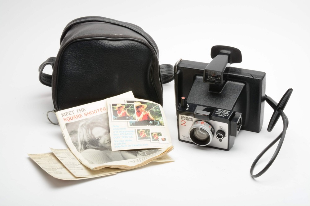 Polaroid Square Shooter 2 Instant camera in case