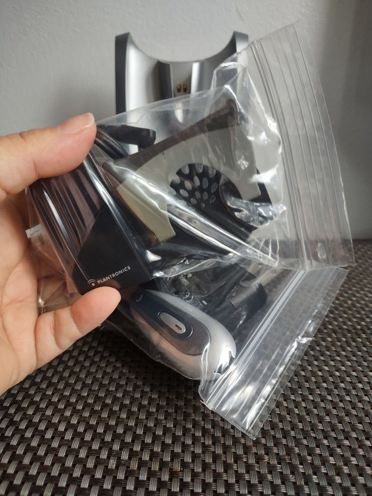 Plantronics CS50 Ear Hook Headset - Silver