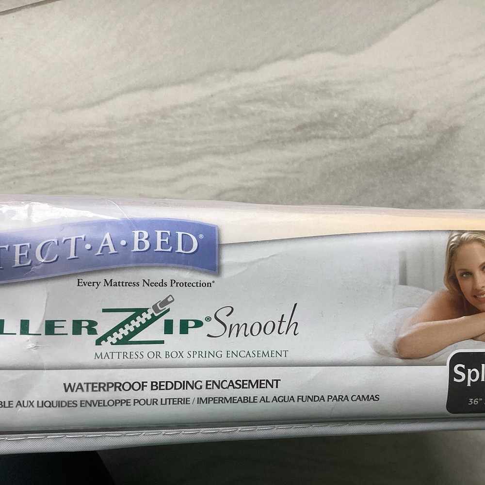 PROTECT-A-BED~ SPLIT CAL KING Luxury Waterproof Mattress Protector