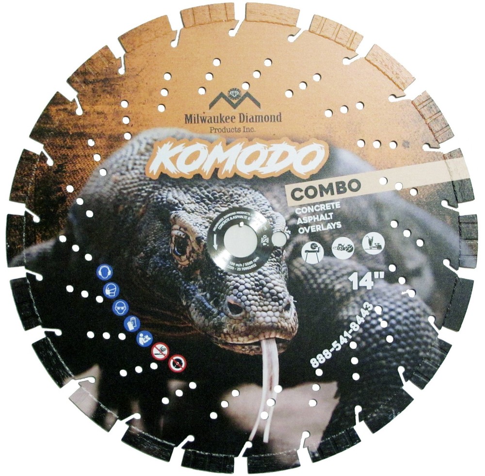 KOMODO Combination Diamond Blades