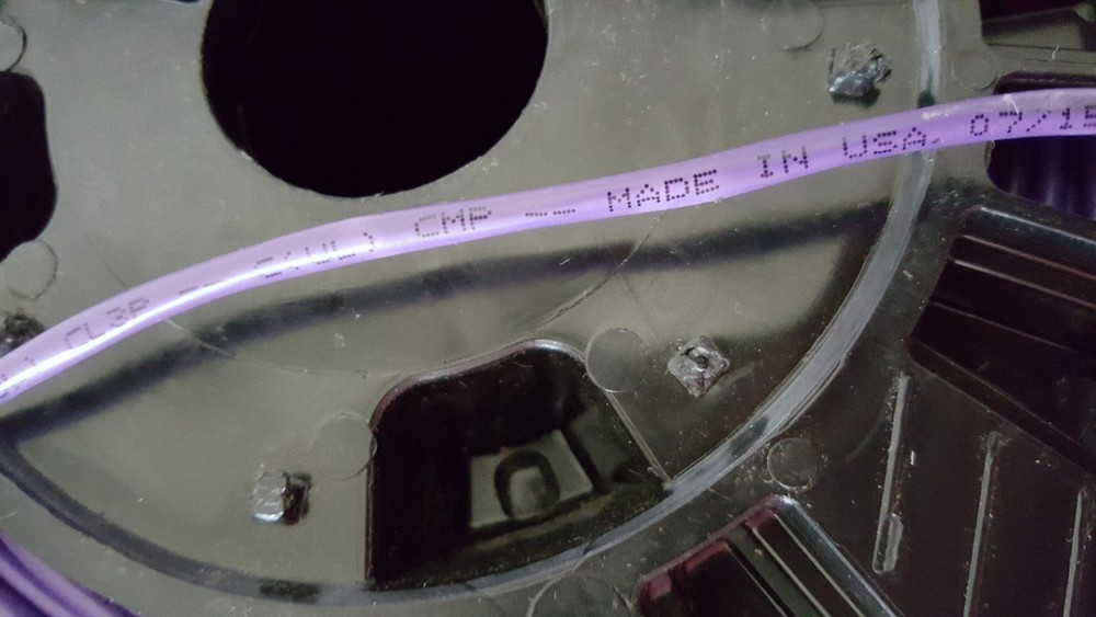 Carol 92130 18/2C Shielded BO Automatic Temperature Control Cable CMP Purp/100ft