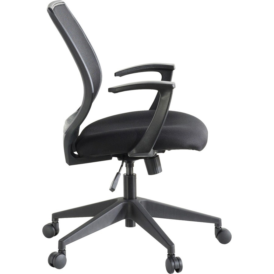 Lorell LLR84868 Executive Mid-back Work Chair Black