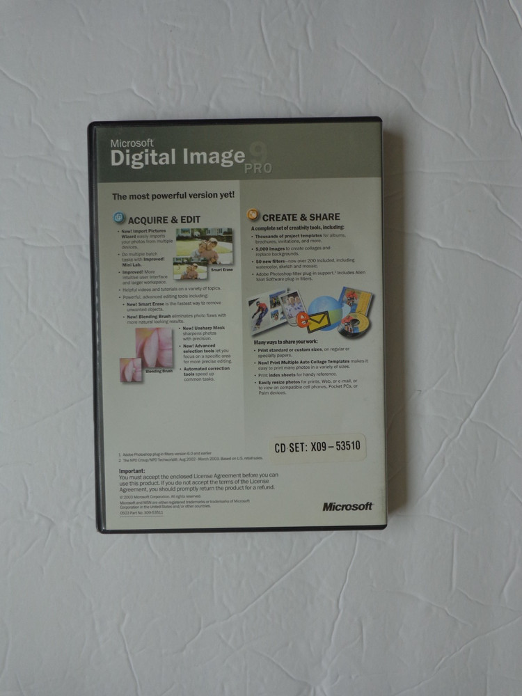 Microsoft Digital Image Pro 9.0 For Windows